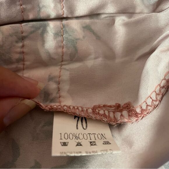 Pink Floral Baby Girls’ Ruffled One-Piece 6-9 Months EUC - Picture 6 of 7